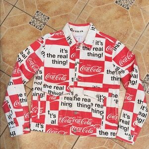 NWT Urban Outfitters x Coke Cola Jacket Jean denim